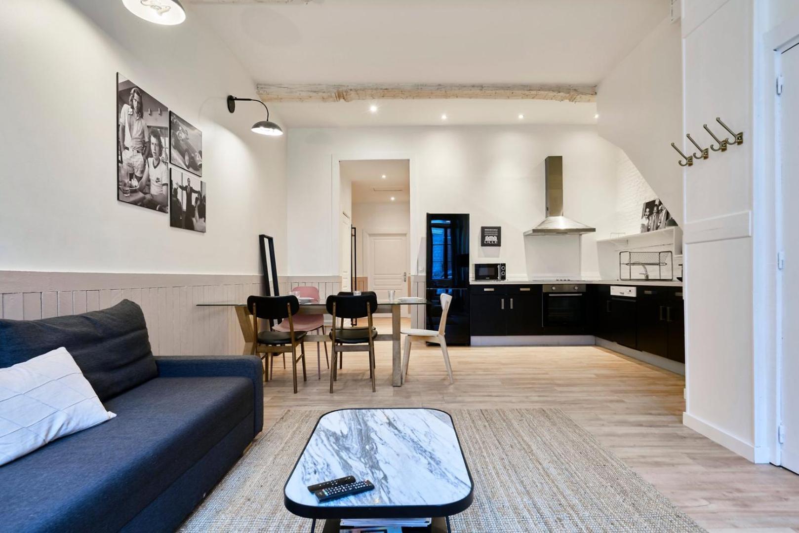 Old Lille: Charming Renovated Apartment מראה חיצוני תמונה