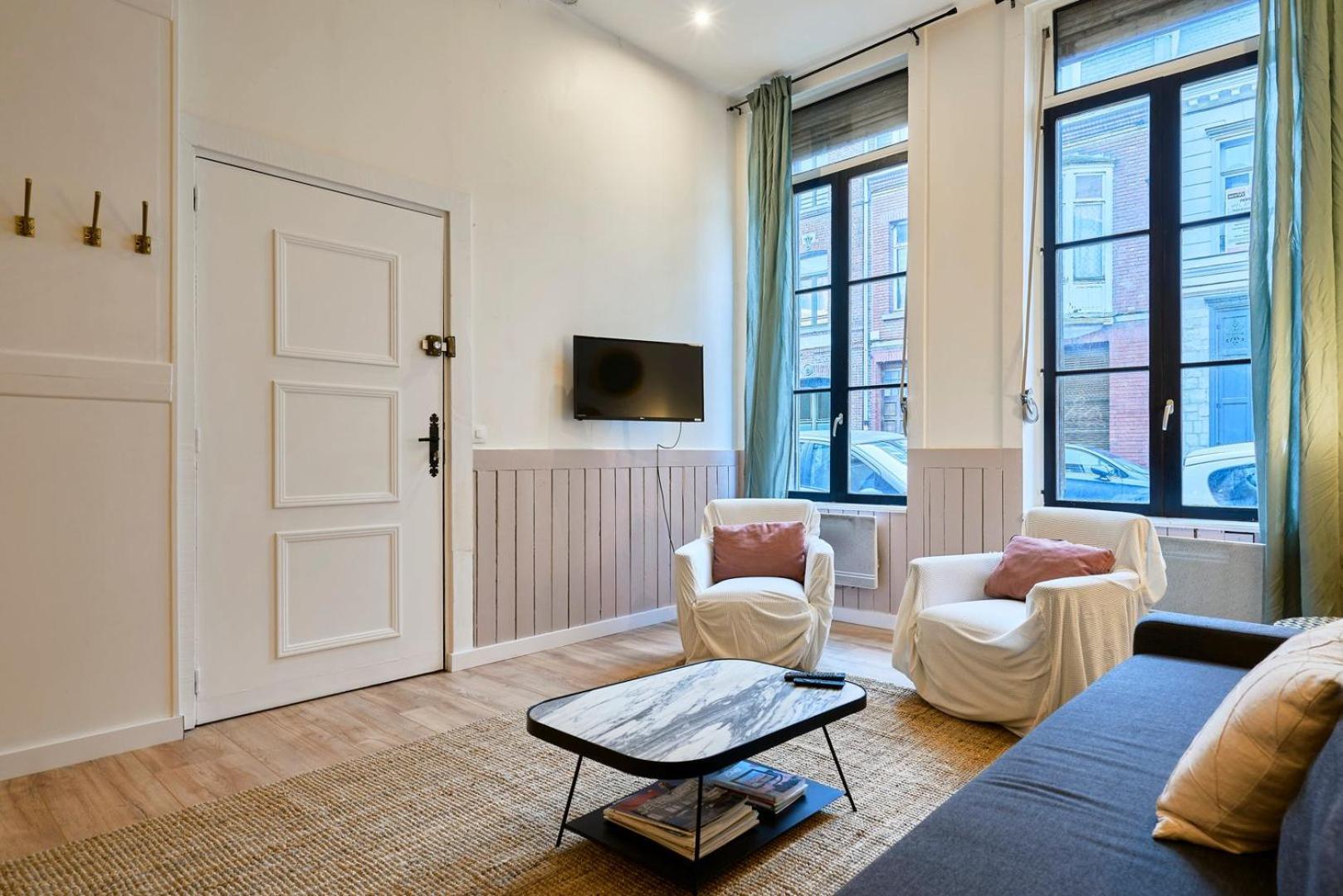 Old Lille: Charming Renovated Apartment מראה חיצוני תמונה